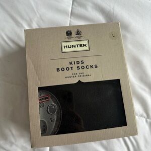 Hunter Kids Boot Socks - Classic Black